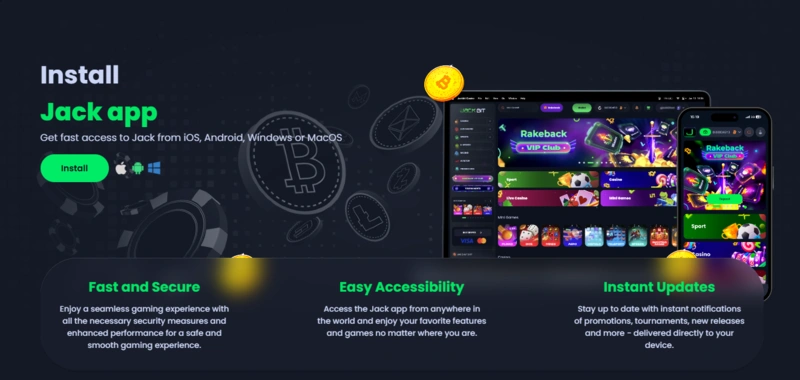 jackbit app page
